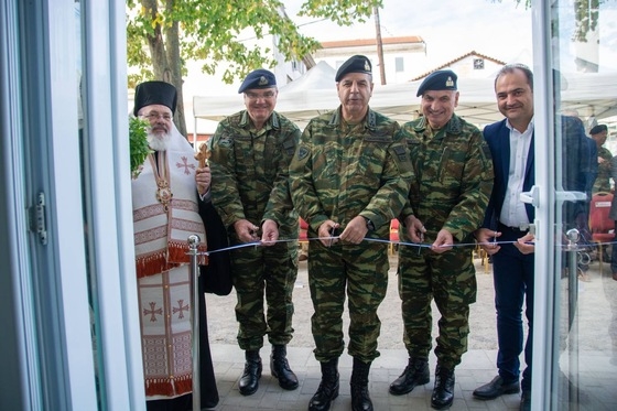 Εγκαινιάστηκε το Στρατιωτικό Φαρμακείο στο Διδυμότειχο παρουσία του Αρχηγού ΓΕΣ